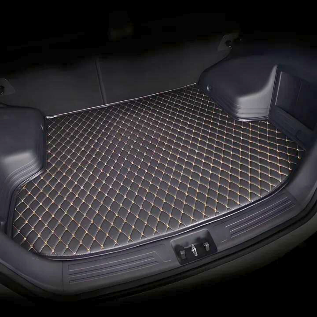 Fußmatte Automatte für Volvo XC40 2017-2023 Auto Beige Antirutsch TPE
